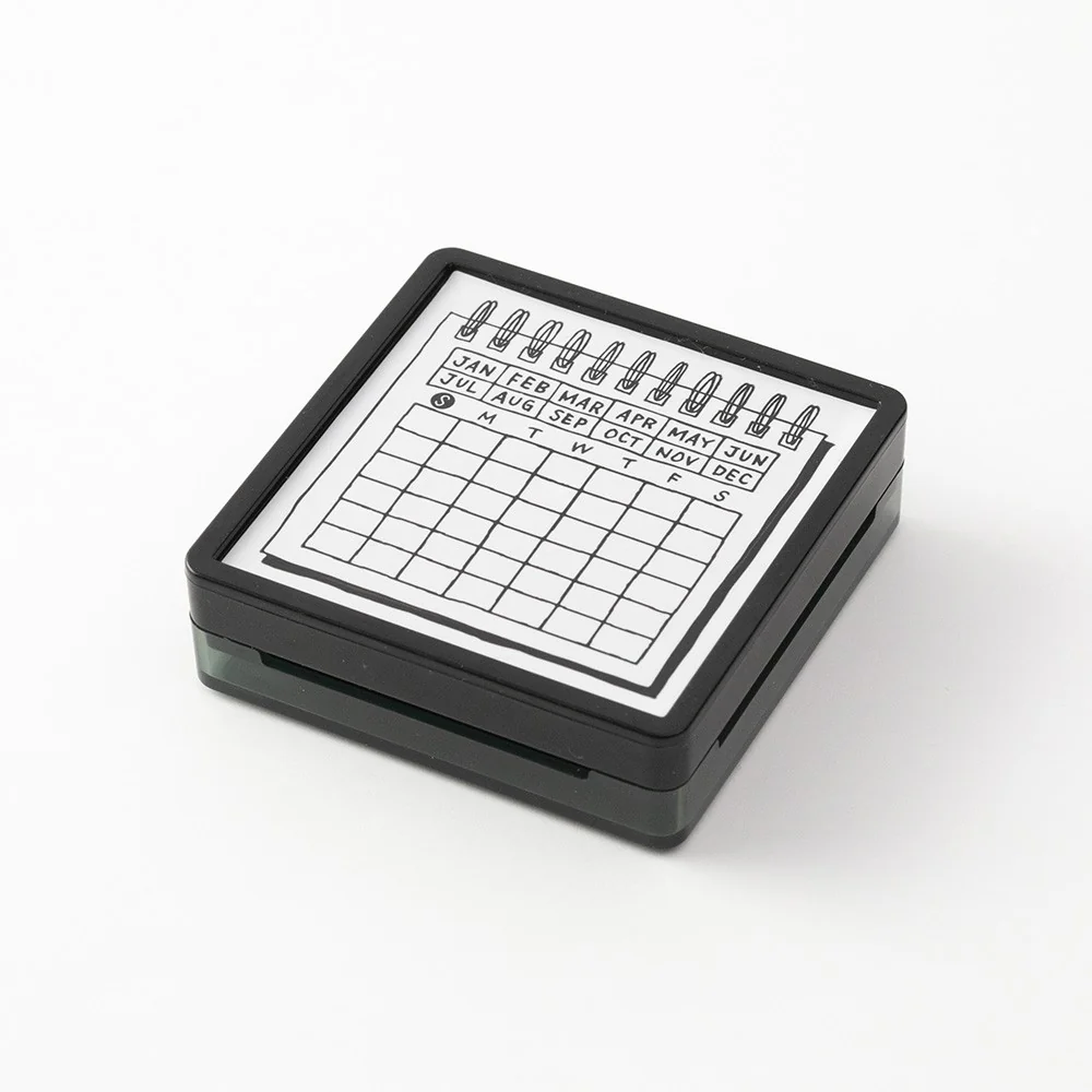 Pieczątka Midori Paintable Stamp Pre-inked | Kalendarz - Image 2