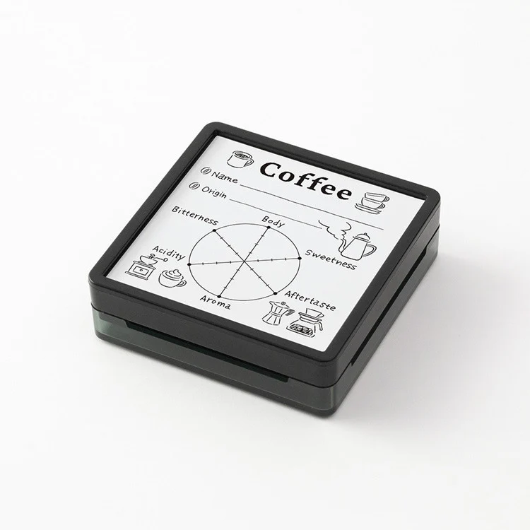 Pieczątka Midori Paintable Stamp Pre-inked | Kawa - Image 2