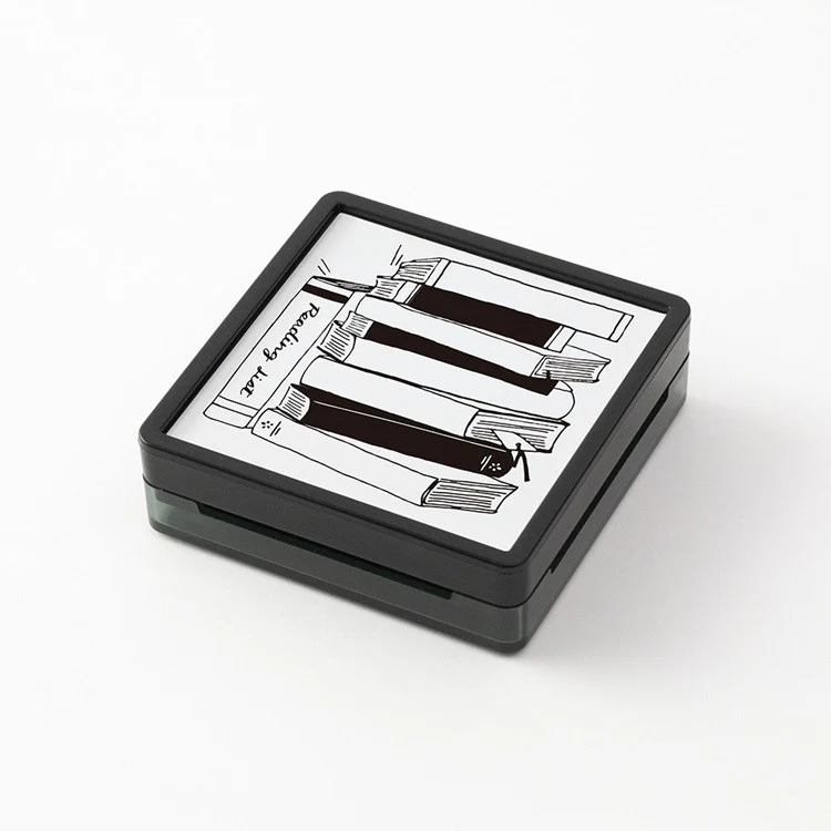 Pieczątka Midori Paintable Stamp Pre-inked | Lista książek - Image 2
