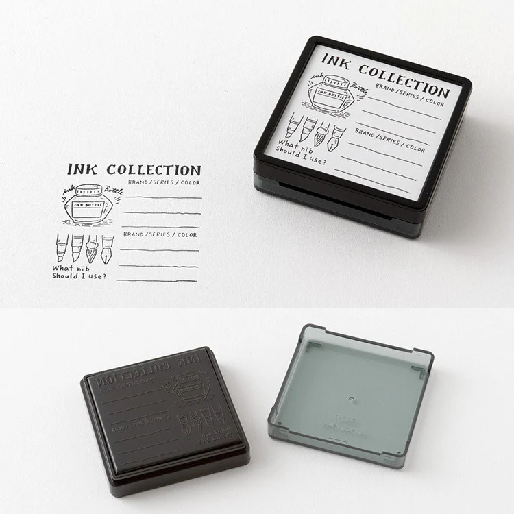 Pieczątka Midori Paintable Stamp Pre-inked | Lista książek - Image 4