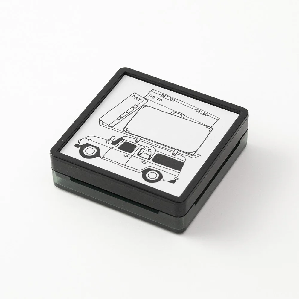 Pieczątka Midori Paintable Stamp Pre-inked | Na zewnątrz - Image 2