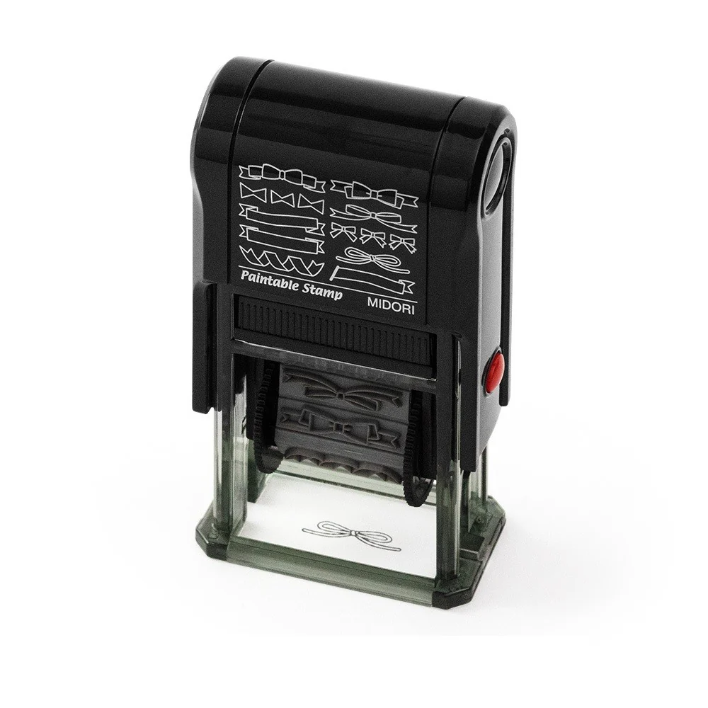 Pieczątka Midori Paintable Stamp | Wstążki - Image 2