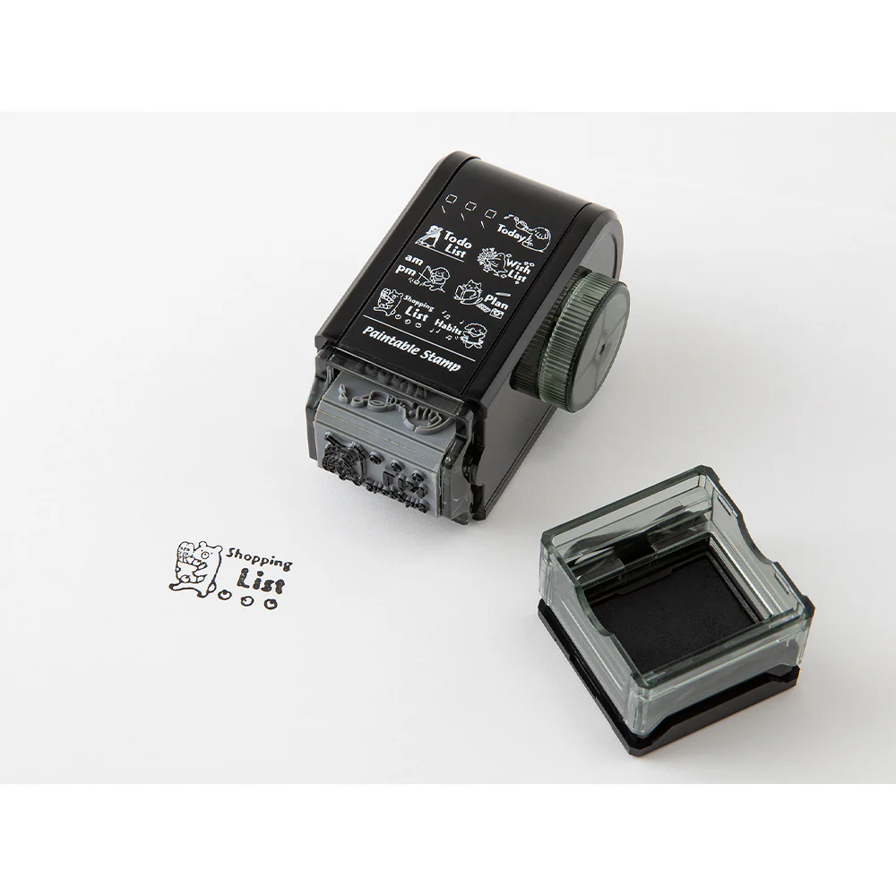 Pieczątka Midori Rotating Stamp Dial | Lista - Image 4