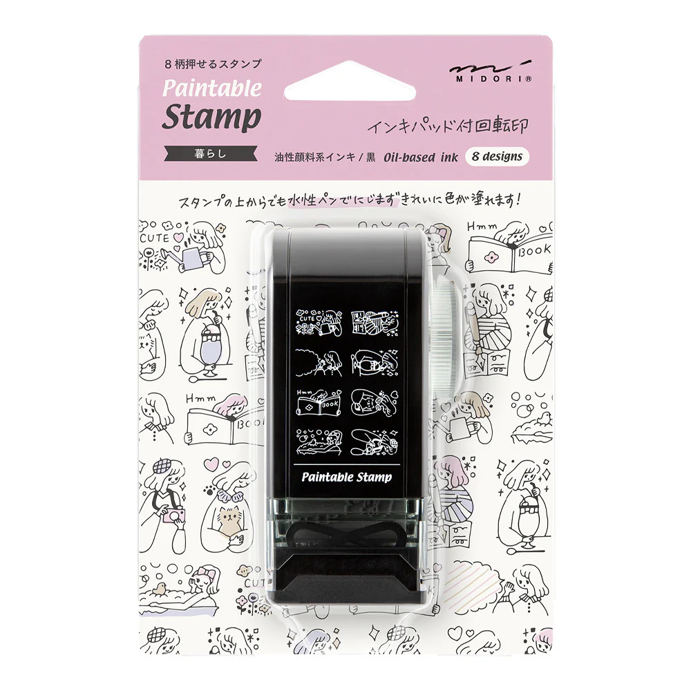 Pieczątka Midori Rotating Stamp Dial | Życie - Image 2