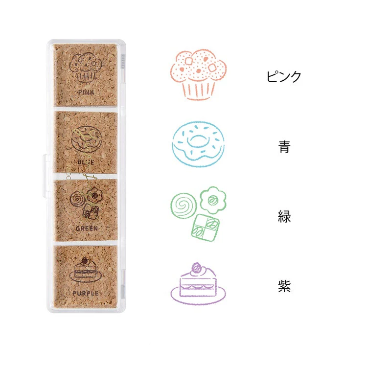 Pieczątki Midori Yuru Log | Ciastka - Image 3