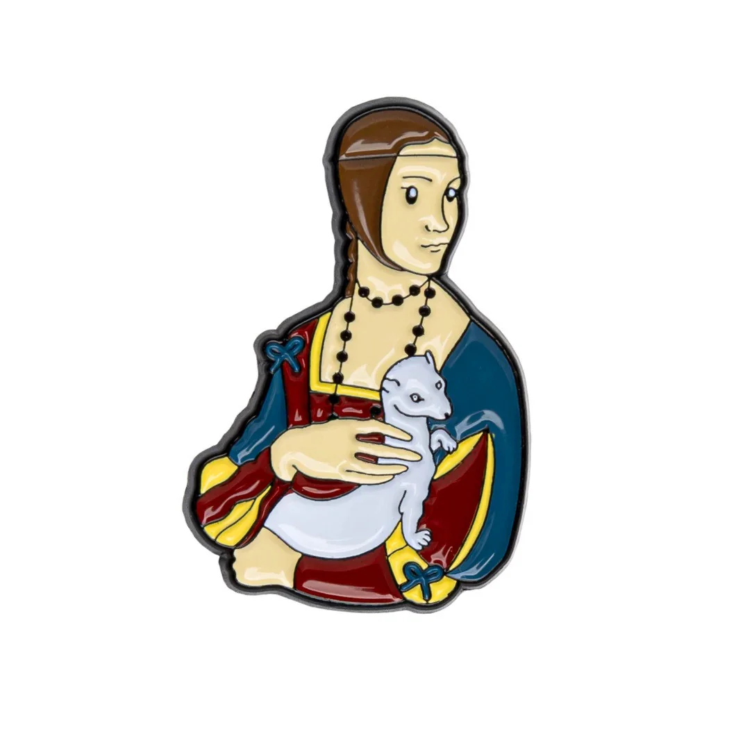Pin | Dama z Łasiczką - Image 2