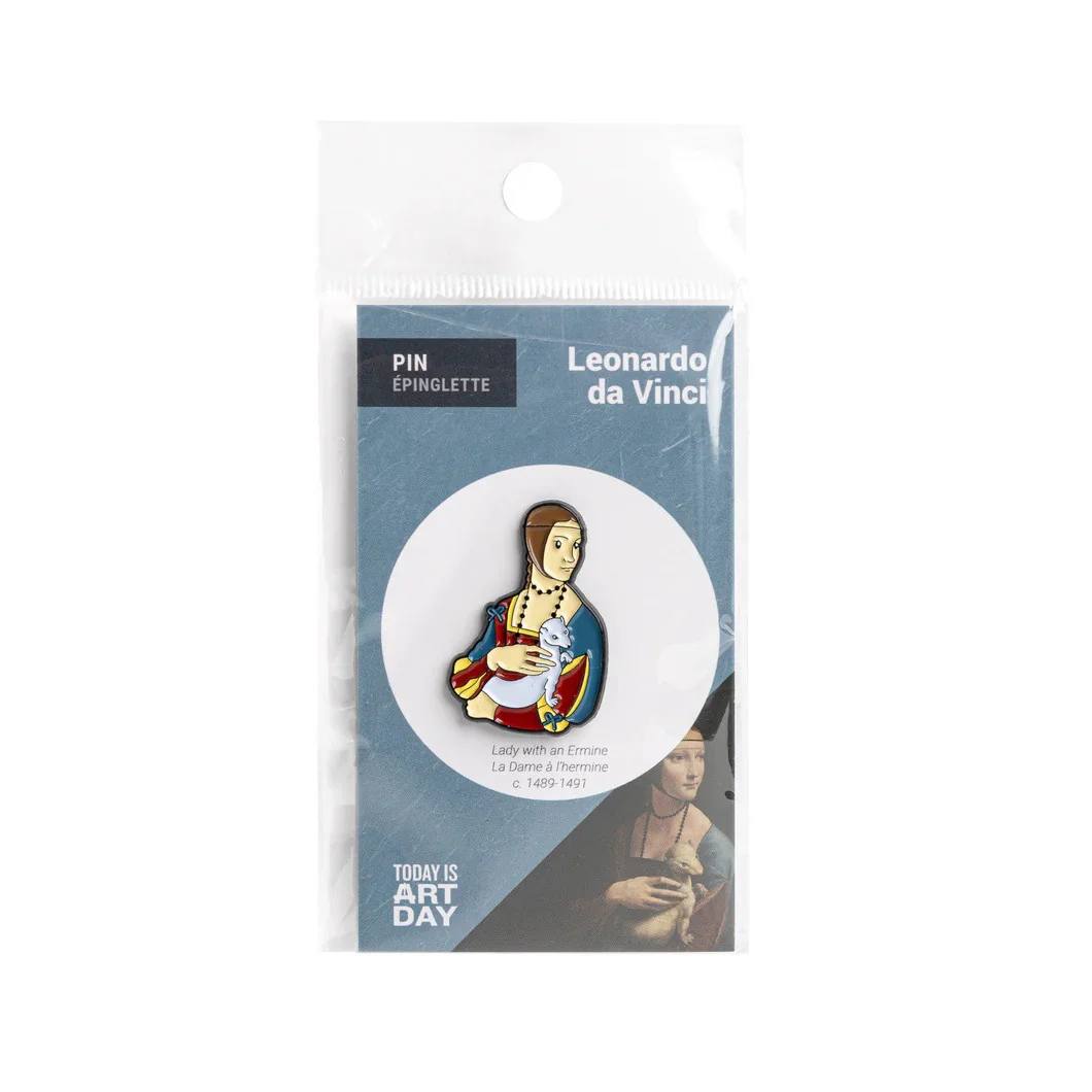 Pin | Dama z Łasiczką - Image 4