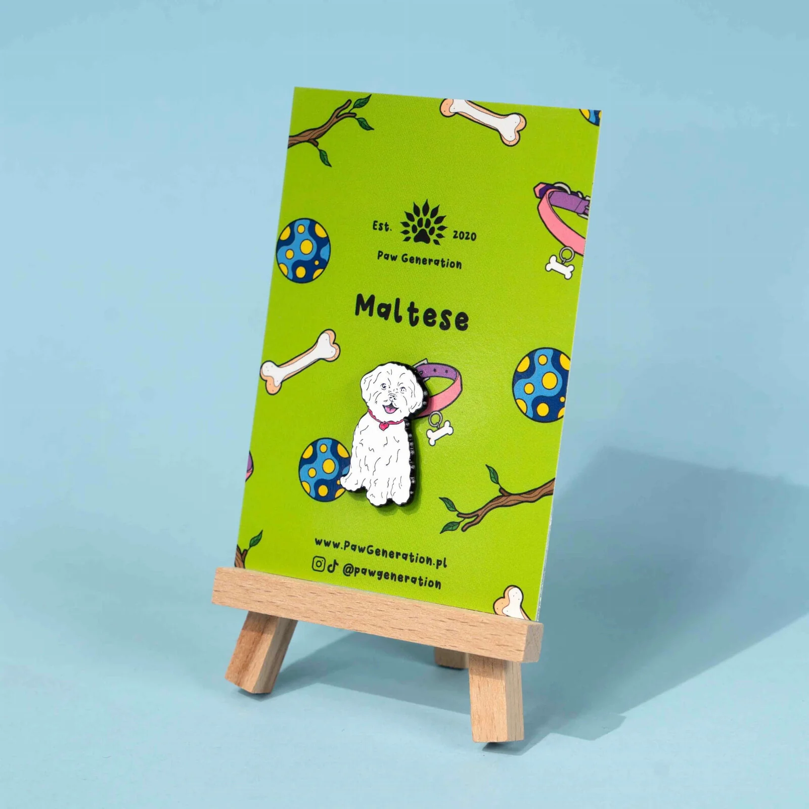 Pin Paw Generation | Maltańczyk - Image 2