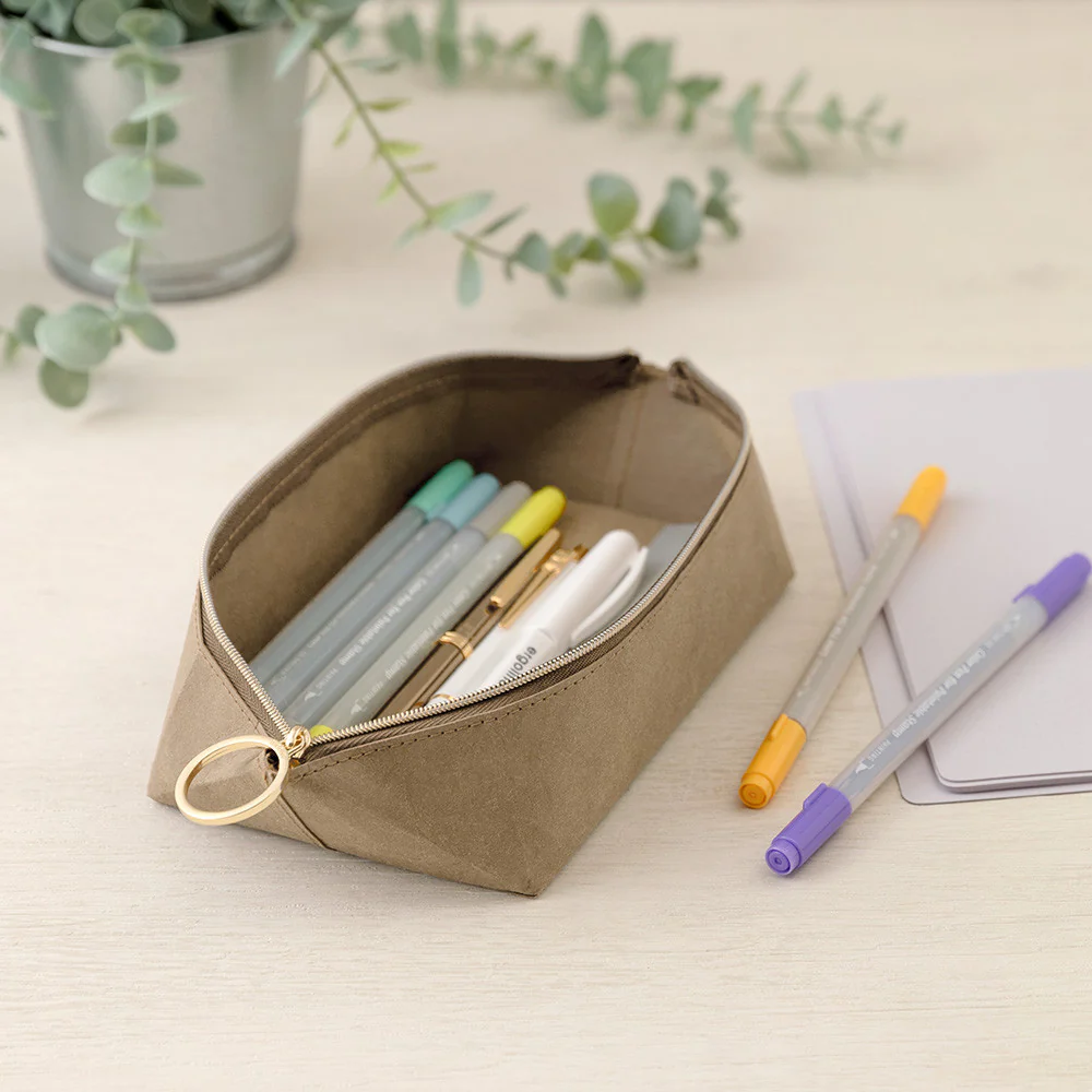 Piórnik Midori Pen Tray Pouch | Brązowy - Image 6