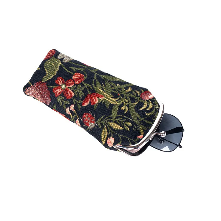 Piórnik/Etui  | Poranny Ogród - Czarny - Image 4