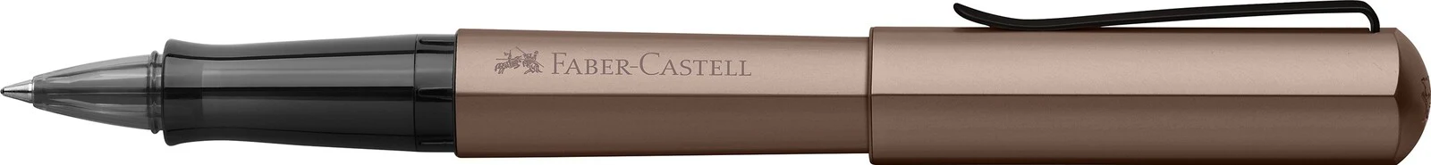 Pióro kulkowe Faber-Castell Hexo Brązowe - Image 2