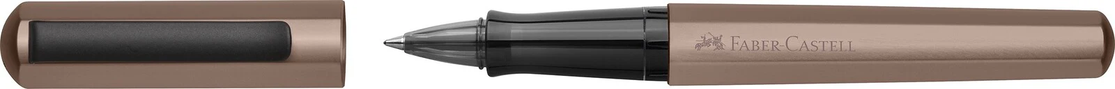 Pióro kulkowe Faber-Castell Hexo Brązowe - Image 4
