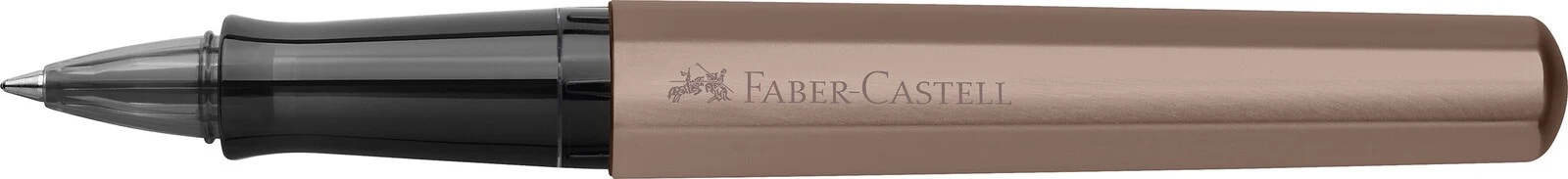 Pióro kulkowe Faber-Castell Hexo Brązowe - Image 5