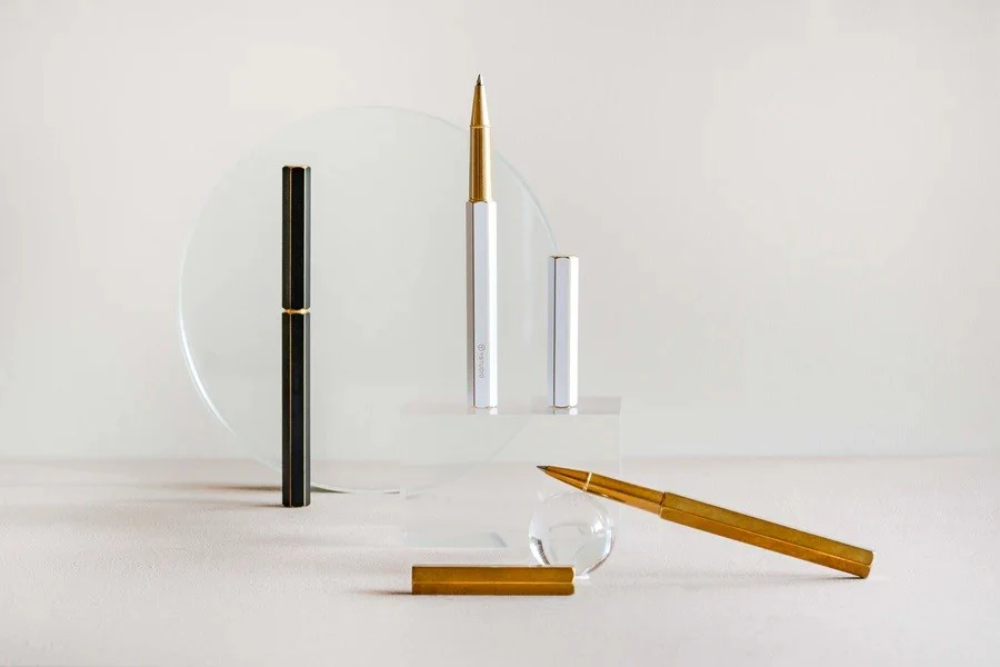 Pióro kulkowe ystudio Classic Revolve | Białe - Image 8
