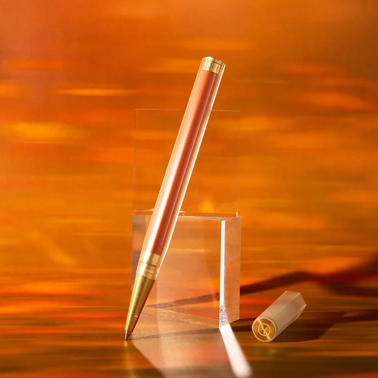 Pióro kulkowe ystudio Elemental | Clear Orange - Image 6