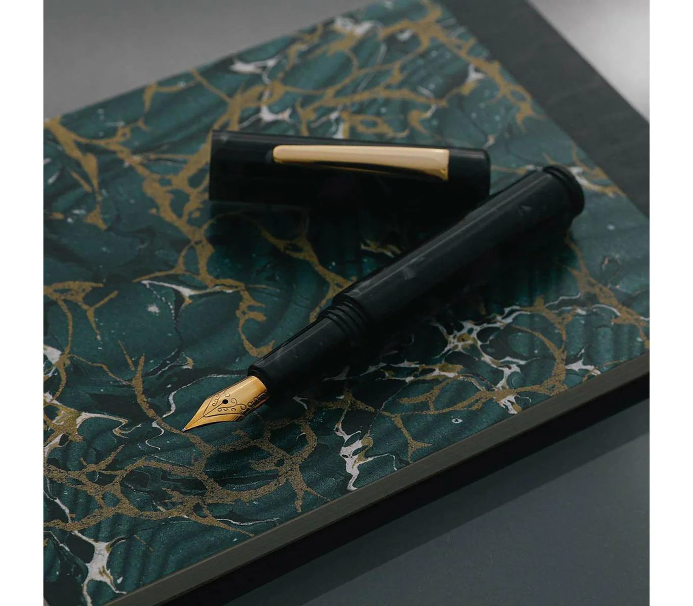 Pióro wieczne Attaché HIGHTIDE Marbled | Czarne - Image 6