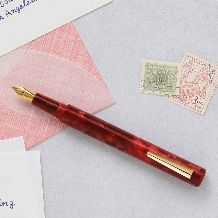 Pióro wieczne Attaché HIGHTIDE Marbled | Czerwone - Image 3