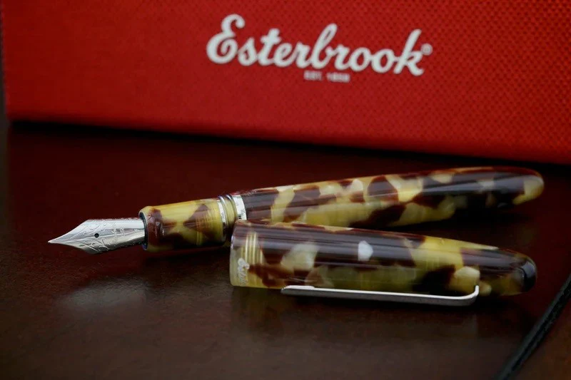 Pióro wieczne Esterbrook Estie | Tortoise Palladium Trim - Image 3