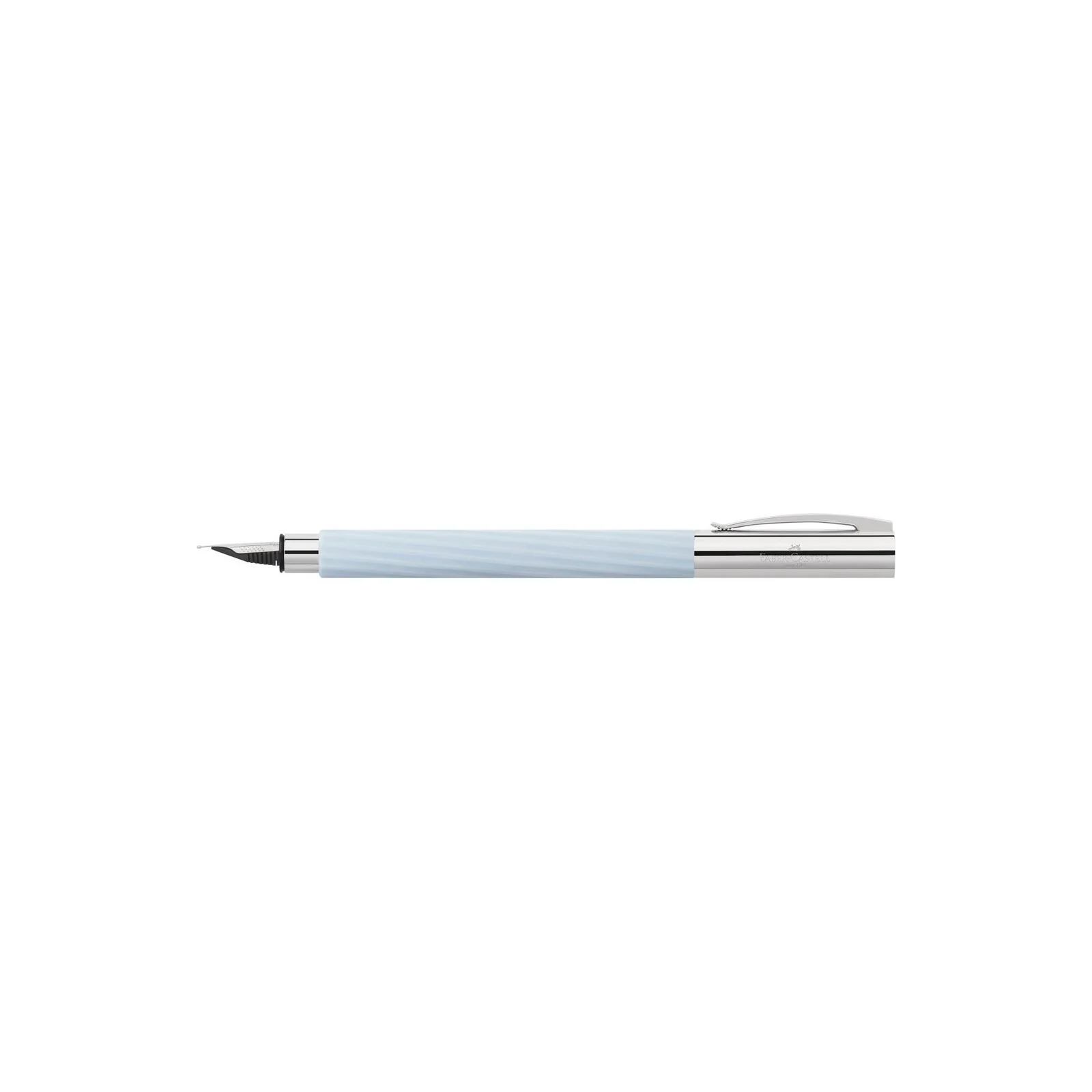 Pióro wieczne Faber-Castell Ambition | Italic Ice Blue - Image 3