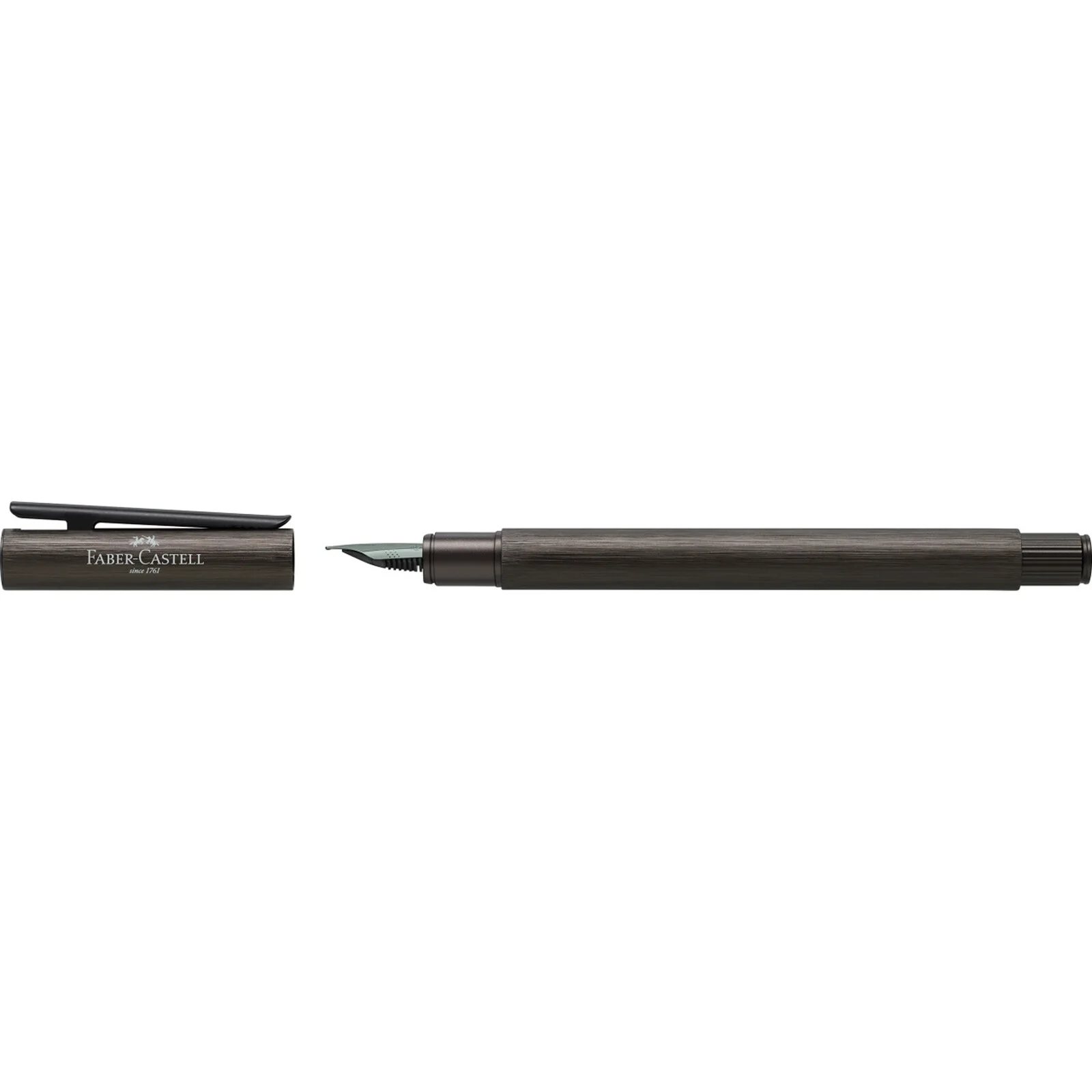 Pióro wieczne Faber-Castell NEO Slim Aluminium | Gun Metal - Image 4