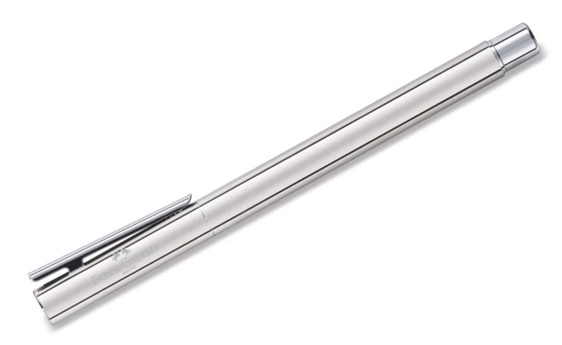 Pióro wieczne Faber-Castell NEO Slim | Silver - Image 2