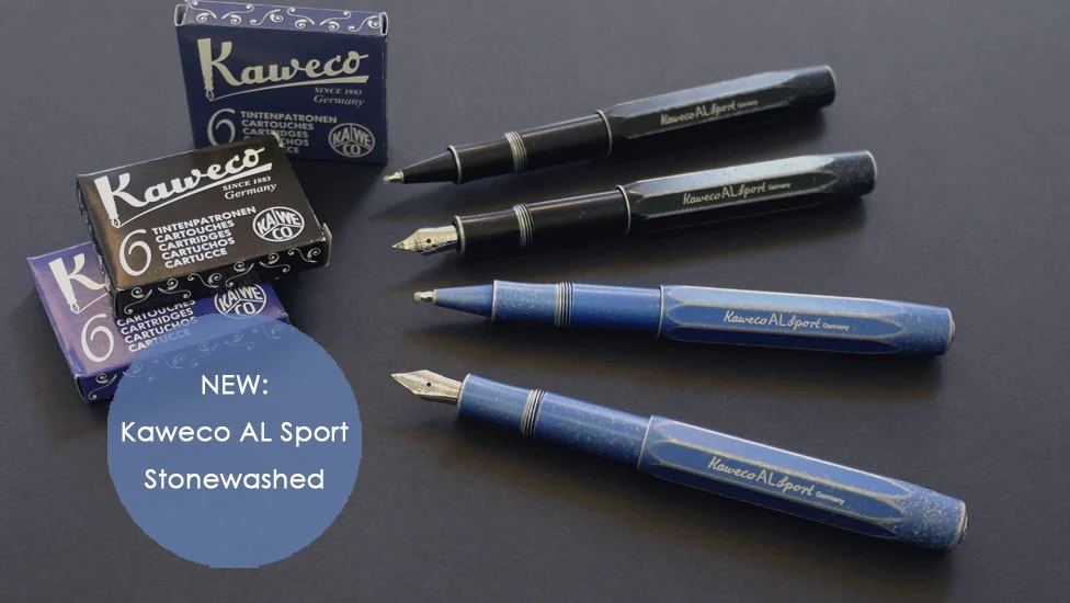 Pióro wieczne Kaweco AL Sport | Stonewashed Blue - Image 5