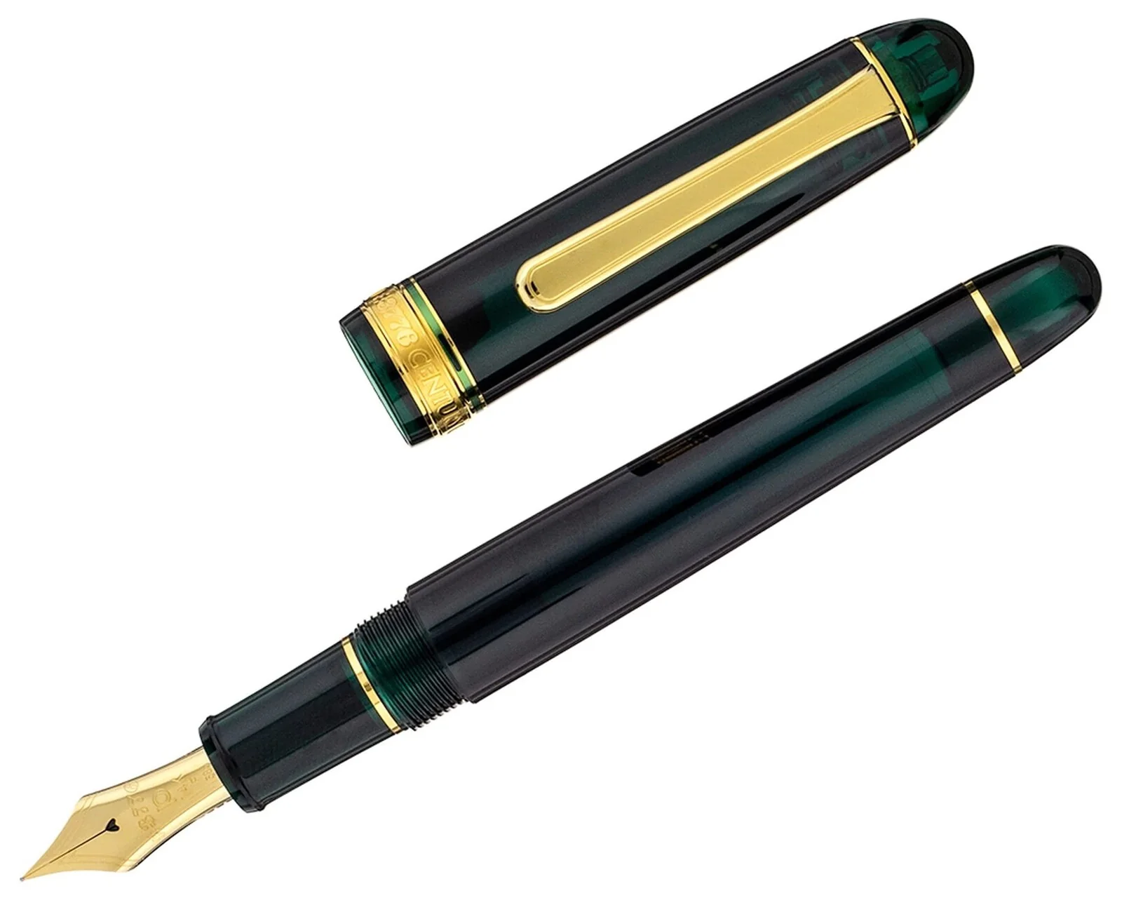 Pióro wieczne Platinum Century 3776 Laurel Green - Image 4