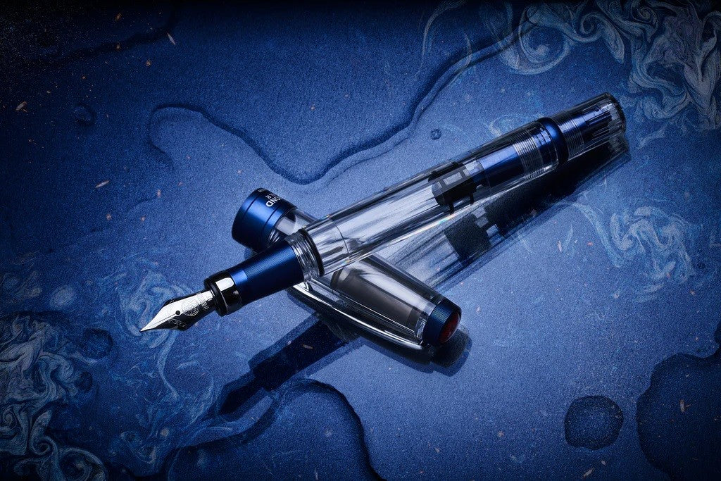 Pióro wieczne TWSBI Diamond 580 AL | Navy Blue - Image 10