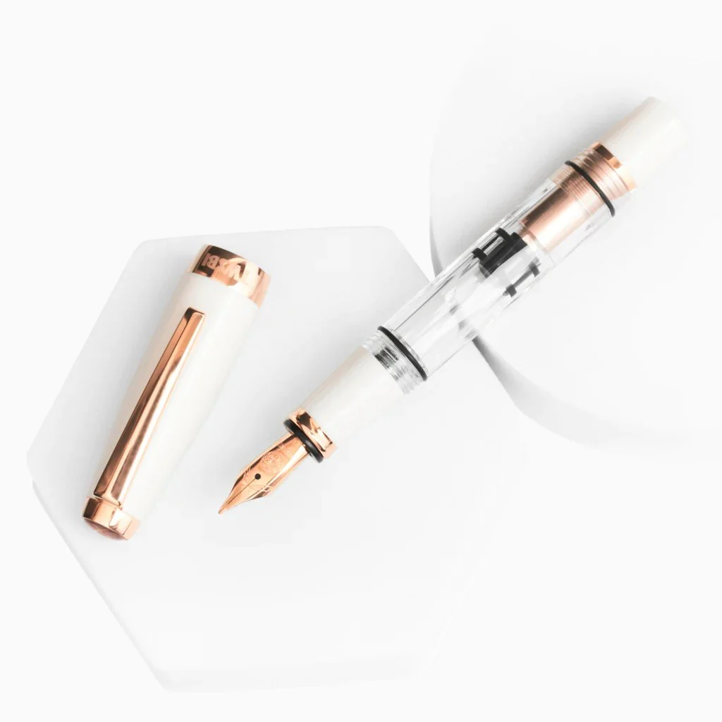 Pióro wieczne TWSBI Diamond Mini V2 Rose Gold | White - Image 3