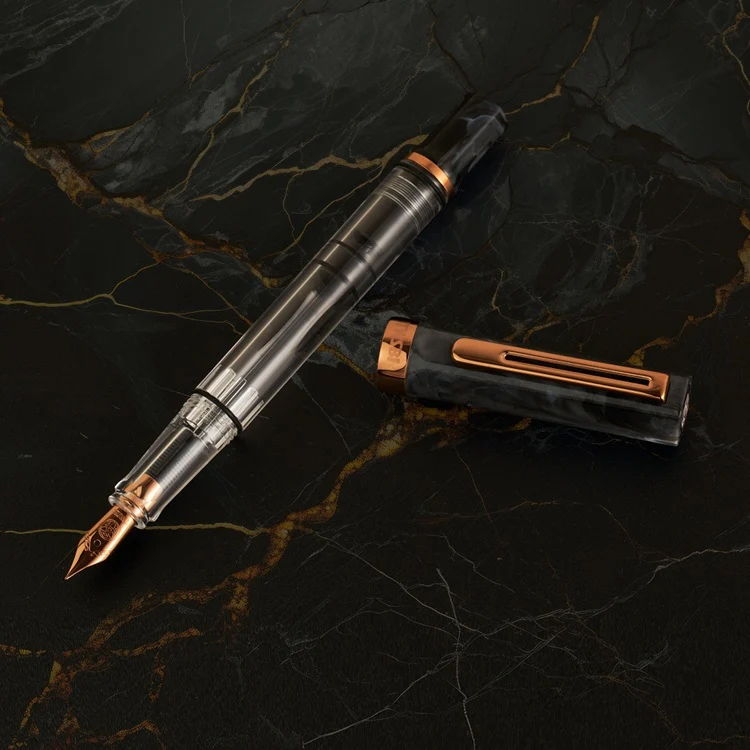 Pióro wieczne TWSBI ECO Bronze | Black Marble - Image 4