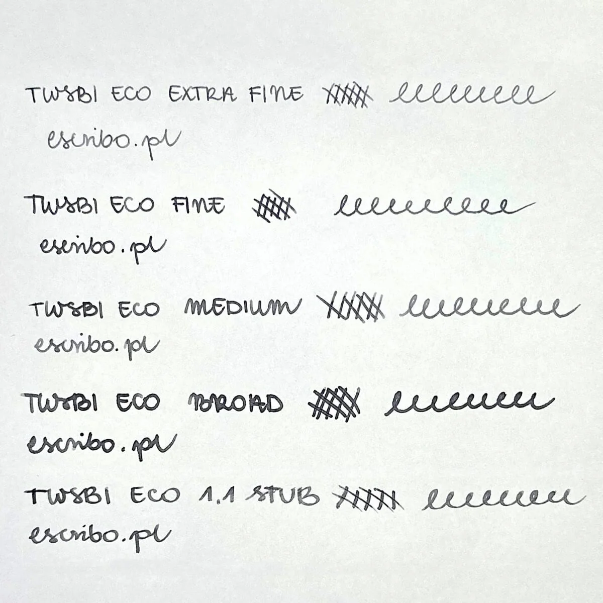 Pióro wieczne TWSBI ECO Onyx | Slate Blue - Image 9