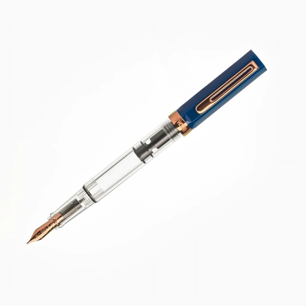 Pióro wieczne TWSBI ECO Bronze | Indygo Blue - Image 3