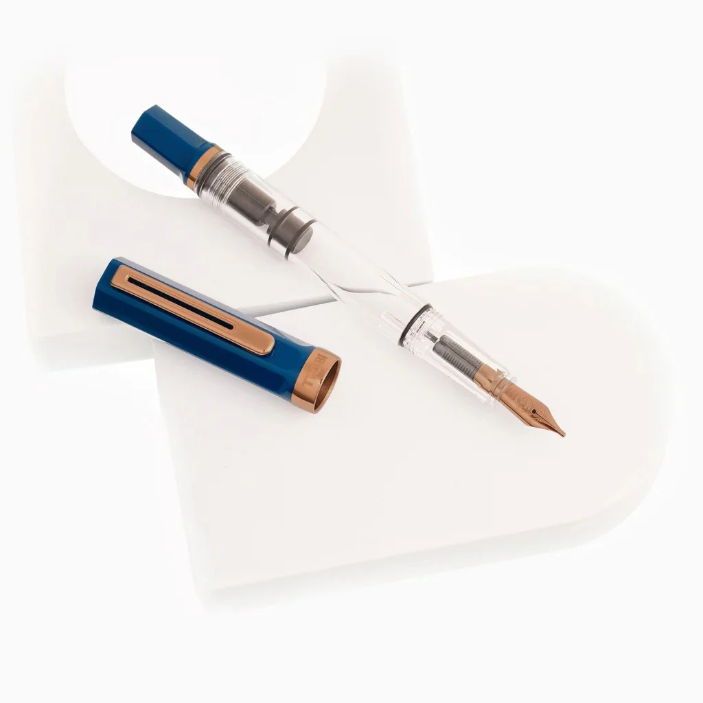 Pióro wieczne TWSBI ECO Bronze | Indygo Blue - Image 5