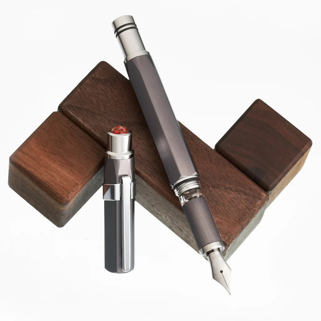 Pióro wieczne TWSBI Precision | Gunmetal - Image 6