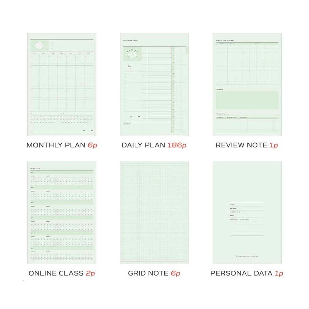 Planer ICONIC Flow Study Planner - Image 10