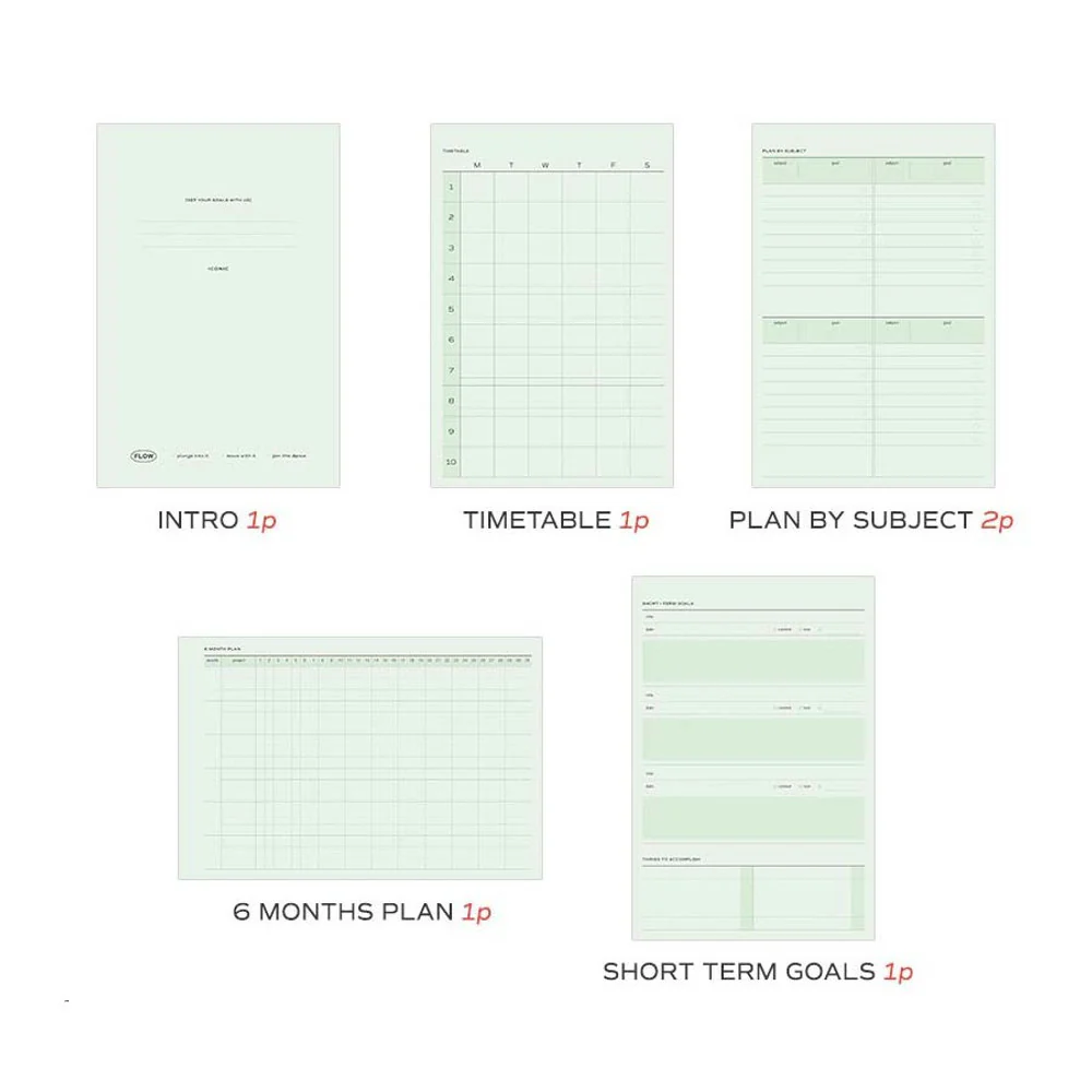 Planer ICONIC Flow Study Planner - Image 9