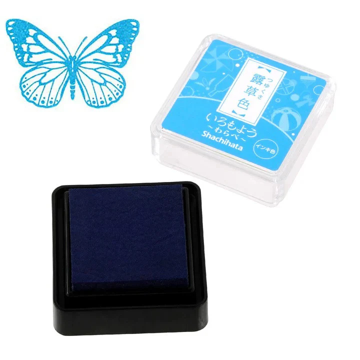 Poduszka do pieczątek mini | Dewdrop Blue - Image 2