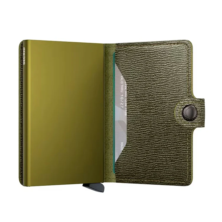 Portfel SECRID Miniwallet Crisple | Kelp - Image 3