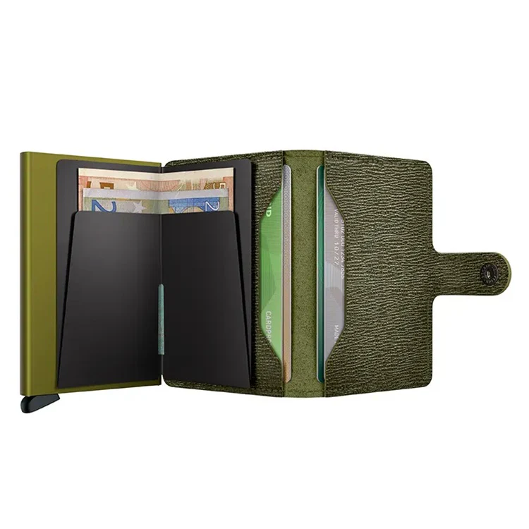 Portfel SECRID Miniwallet Crisple | Kelp - Image 4