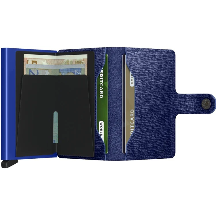 Portfel SECRID Miniwallet Crisple Kobaltowy - Image 4