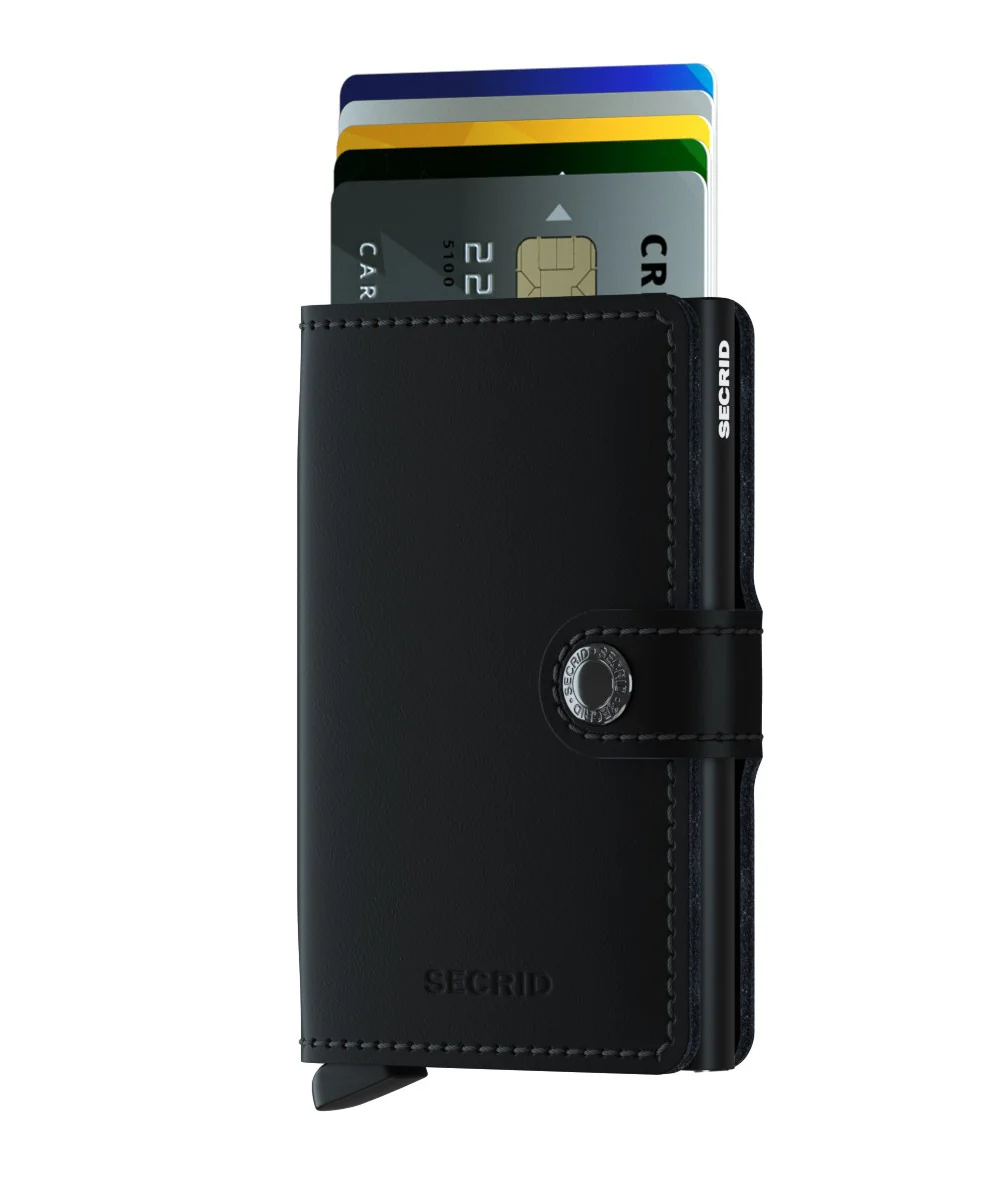 Portfel SECRID Miniwallet Matte | Czarny - Image 2