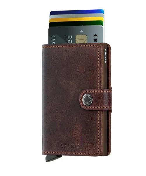 Portfel SECRID Miniwallet Vintage | Czekoladowy - Image 2