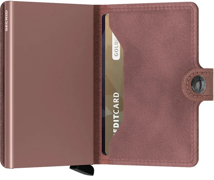 Portfel SECRID Miniwallet Vintage | Mauve - Image 3
