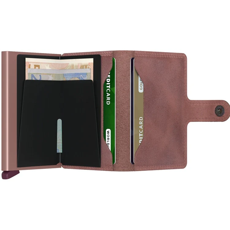 Portfel SECRID Miniwallet Vintage | Mauve - Image 4