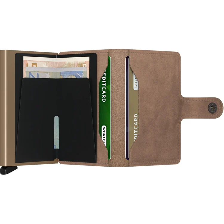 Portfel SECRID Miniwallet Vintage | Taupe - Image 4