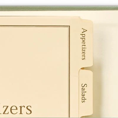 Przepiśnik Gallery Leather Recipe Organizer - Image 3
