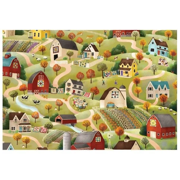 Puzzle Mini 150 | Miasteczko na Wzgórzu - Image 2