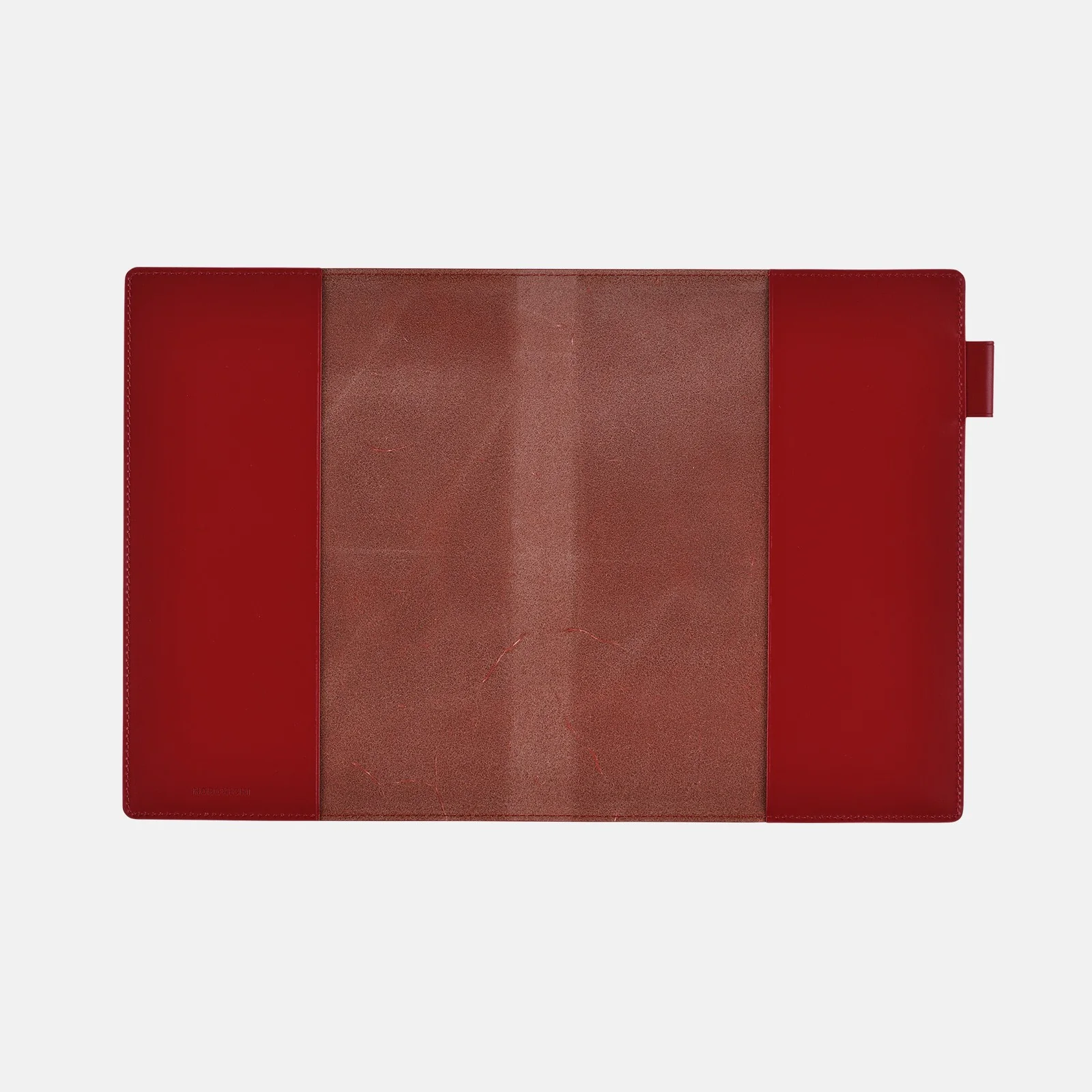 Skórzana Okładka na Kalendarz 5-letni Hobonichi A5 Large Czerwona - Image 5