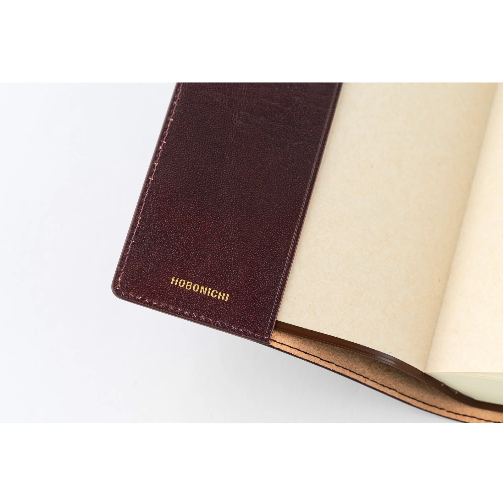 Skórzana Okładka na Kalendarz 5-letni Hobonichi A5 Large | Wiśniowa - Image 7
