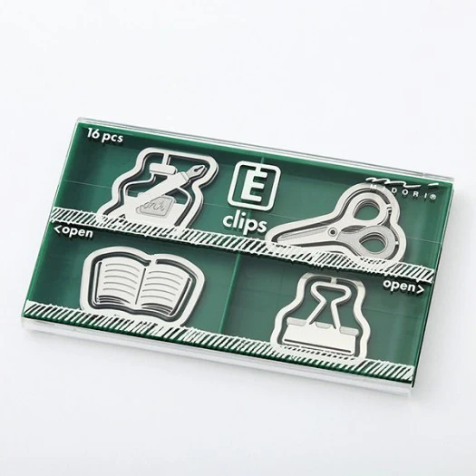 Spinacze do papieru Midori E-Clips | Artykuły papiernicze - Image 3